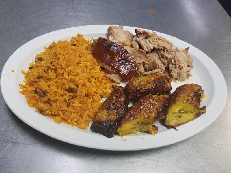 Marcela's Cafeteria food